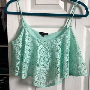 Lacey crop top